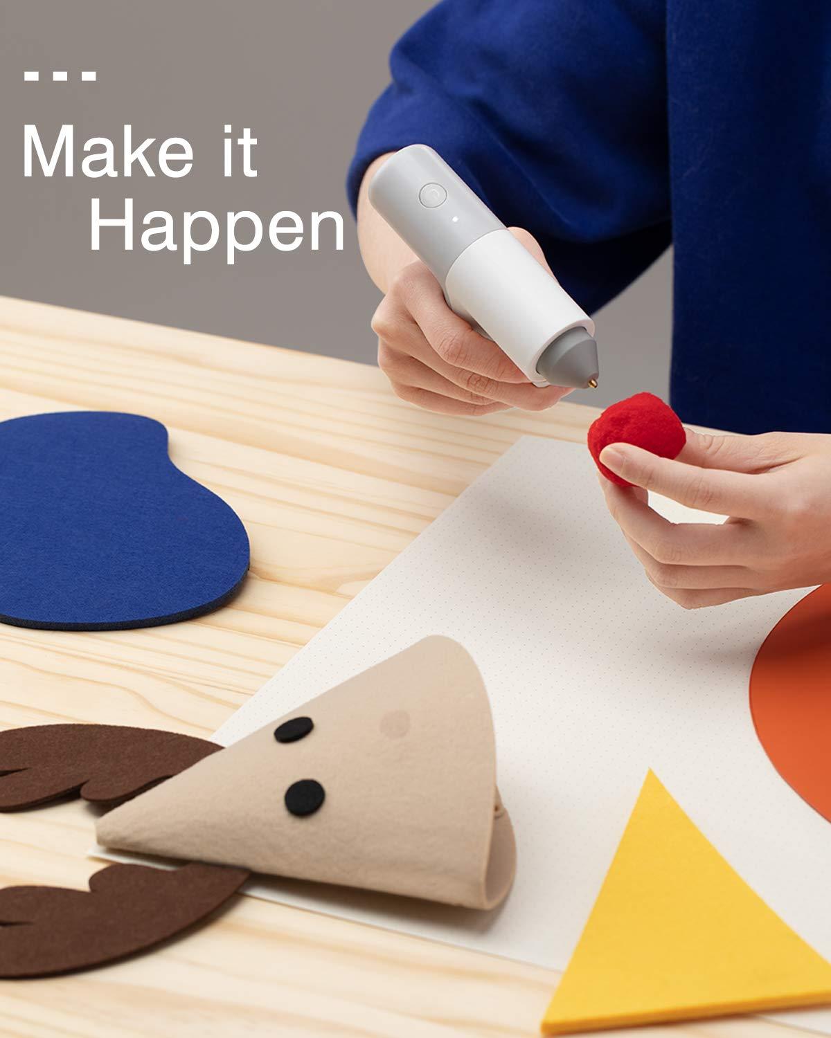 image:imageHOTO Hot Glue Sticks 20 Pcs Glitter Hot Glue Sticks Glue Gun Sticks Colored Glue Sticks 6 Colors for DIY Projects and Arts Crafts DIY Fabric 5quot x 028quot
