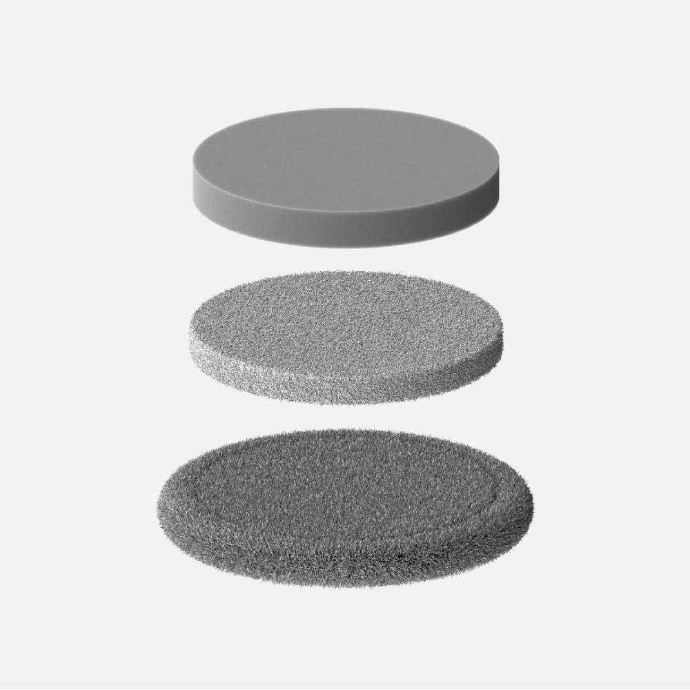 image:imageHOTO 3 Pcs Replacement Pads for Cordless Spin Scrubber Suitable for HOTO Electric Scrubber with Long Handle Only Power Cleaning Brushes for Bathroom Floor Tile