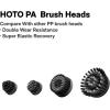 HOTO 16 PCS Replacement Brush Heads for Wand™ Grout Brush, Suitable Electric Grout Scrubber Only, Cordless Spin Scrubber Accessories for Tiles, Grout, Corners, Crevices