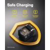 HOTO 30W USB C Charger, Foldable GaN PPS Compact Fast Wall Charger for iPhone 16/15/14/13, Galaxy S24 Ultra/S23, HOTO Electric Tools, with 3.3ft USB C Cable 30W for Business, Travel