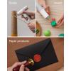 HOTO Hot Glue Sticks, 20 Pcs Glitter Hot Glue Sticks, Glue Gun Sticks, Colored Glue Sticks, 6 Colors for DIY Projects and Arts Crafts DIY Fabric, 5″ x 0.28″