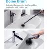Hoto 1 Pcs Replacement Brush Heads for Electric Spin Scrubber, Power Cleaning Brush Cordless Dome Brush, Suitable for HOTO Electric Scrubber Only, Brush Accessories for Bathroom Shower Kitchen Floor