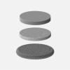 HOTO 3 Pcs Replacement Pads for Cordless Spin Scrubber, Suitable for HOTO Electric Scrubber with Long Handle Only, Power Cleaning Brushes for Bathroom Floor Tile