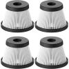 HOTO 4 PCS Filter Replacement for HOTO Compressed Air Capsule Only, Not for Autocare Air Duster