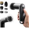 HOTO Grip™ Cordless Electric Spin Scrubber, IPX7 Waterproof, Lightweight at 0.65 lb with 6 Brush Heads, Powerful Cleaning Scrubber, for Bathroom, Kitchen, Tile, Shower