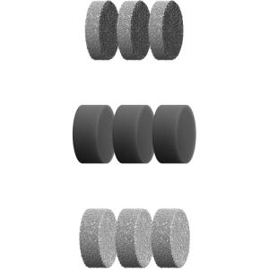 HOTO 9 Pcs Replacement Pads, Compatible with HOTO Grip™ Cordless Electric Spin Scrubber and Handheld Short-Handle Electric Spin Scrubber