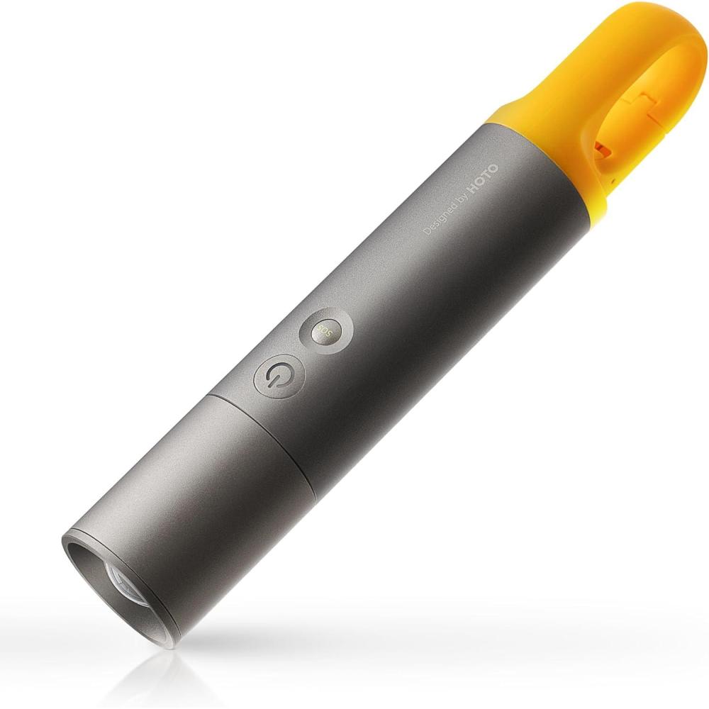 imageHOTO Flashlight Lite Zoomable LED USBC Rechargeable 1000 Lumens 5 Modes SOS ampamp Strobe Tactical ampamp Portable Handheld Flash Light for Camping Emergencies Home Use etc