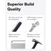 HOTO 18-Piece Tool Kit, Electric Screwdriver w/LED, 3 Torque, 10 Bits, Basic Home Tool Kit – Compact & Portable w/Hidden Buckle, Home Repair Set for DIY Projects/Dorm Repairs/Assembling