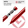 HOTO 24 in 1 Multi Bit Mini Screwdriver Set Magnetic, Manual Precision Screwdriver Set, EDC Pen Screwdriver for Eyeglasses, Electronics, Watches, Phones, Laptops, Cameras, Dark Turquoise(Cinnabar Red)