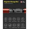HOTO 24 in 1 Multi Bit Mini Screwdriver Set Magnetic, Manual Precision Screwdriver Set, EDC Pen Screwdriver for Eyeglasses, Electronics, Watches, Phones, Laptops, Cameras, Dark Turquoise(Cinnabar Red)