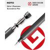HOTO 24 in 1 Multi Bit Mini Screwdriver Set Magnetic, Manual Precision Screwdriver Set, EDC Pen Screwdriver for Eyeglasses, Electronics, Watches, Phones, Laptops, Cameras, Dark Turquoise(Slate Grey)