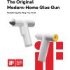 HOTO Cordless Hot Glue Gun, Minimalist Style, 30s Heating Fast, Smart Power-off, Compact Size, Intelligent Temperature Control, USB-C Rechargeable,10 Glue Sticks for Crafts, DIY Arts, Home Repairs(Easyflow hot glue gun)