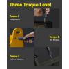HOTO Electric Screwdriver Kit, Upgraded 1/4” Hex 25 Bits, Magnetic Lid, Rechargeable Cordless Screwdriver, 3 Torque Settings, 1500mAh Battery, LED Light, Ideal for Assembling Furniture, Home Repair