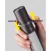 HOTO Emergency Flashlight Rechargeable, Magnetic LED Flashlight High Lumens with Window Glass Breaker Seatbelt Cutter, Zoomable Car Work Flash Light for Car Repair, Camping, Emergency
