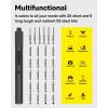HOTO Precision Screwdriver Set, 110° Upright Workpad, Mini Electric Screwdriver with Charging Dock, 0.05/0.2 N·m Torque, LED Light, 26 Bits and 10 Repair Tools for Electronics, Phones, Laptops