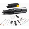 HOTO 12V Cordless Rotary Tool Kit Pro, Powerful Engraving Pen, 35000RPM Variable Speed, 3000mAh USB-C Rechargeable, LED Light, 37 Accessories, for Carving, Sanding, Polishing, Drilling, Cutting, DIY