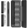 HOTO 25+24 Extra S2 Steel Bits Electric Precision Screwdriver Set, Magnetic Storage, Max. 3 N.M, 170 RPM, USB-C Rechargeable, Mini Electric Screwdriver for Phone, Laptop, Camera Repair