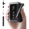 HOTO Mini Bike Tire Pump, 25s Fast Inflate Bicycle Pump with Guage, 150PSI Portable Electric Bike Air Pump with Presta and Schrader Valve for Road Bike, Motorcycle, Mountain Bike, Car, Sports Ball