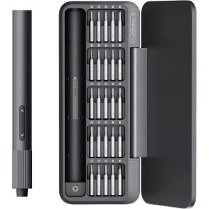 HOTO 25-in-1 Mini Electric Screwdriver, 3.7V Precision Screwdriver Set, USB-C Rechargeable, Compact Magnetic Tool for Phone, Laptop, Camera, DIY Projects, Electronics Repair