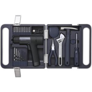 HOTO Cordless Brushless Drill Tool Set, Variable Speed, Hidden Buckle, Unique LED Screen, Intelligent Digital Display, Exquisite & Practical, High-end Drill Kit for Home/Daily Use
