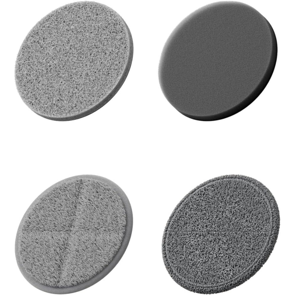 image:imageHOTO 4 Pcs Replacement Pads Compatible with HOTO Flexi Cordless Electric Spin Scrubber