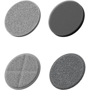 HOTO 4 Pcs Replacement Pads, Compatible with HOTO Flexi™ Cordless Electric Spin Scrubber